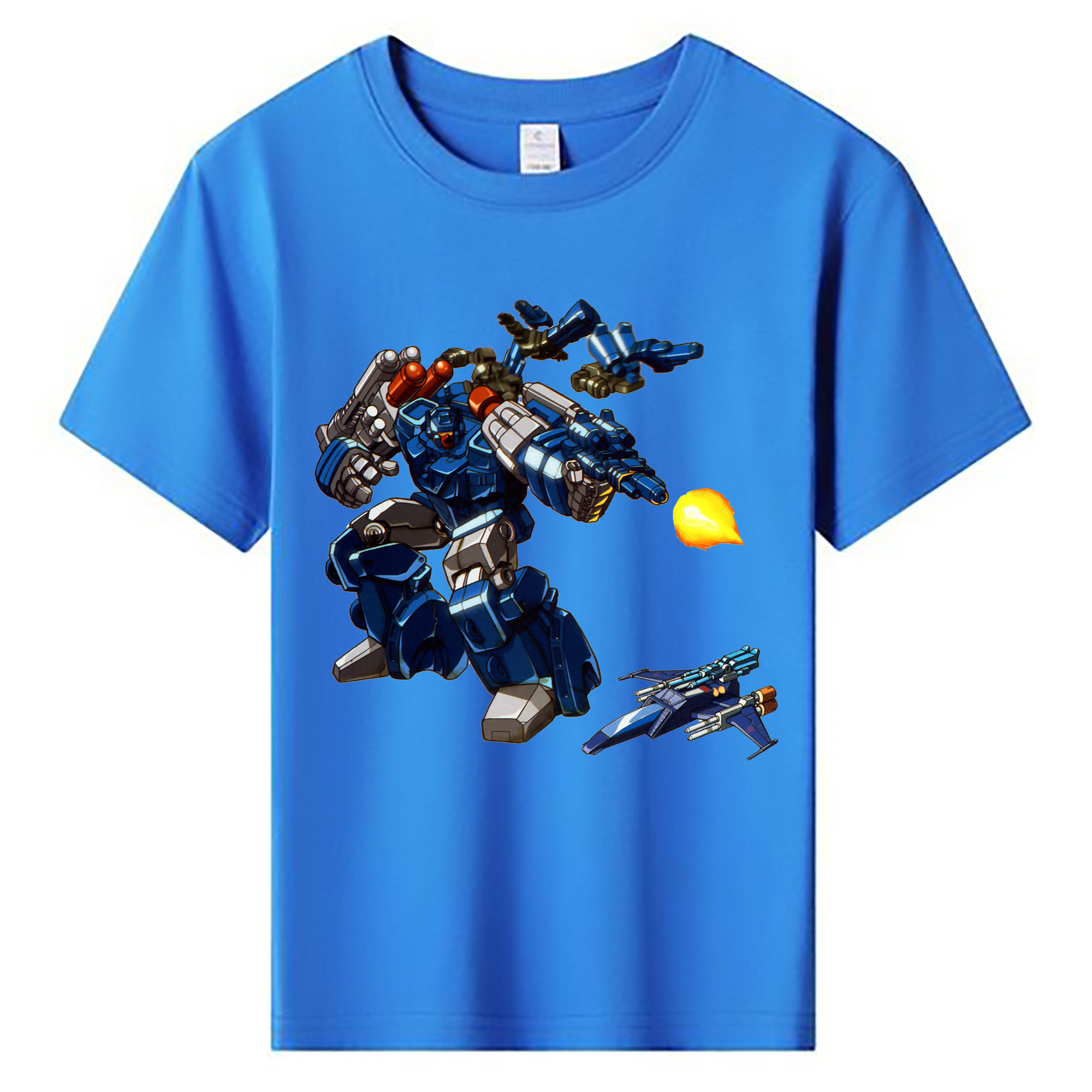 （画像用）  綿100％キッズTシャツ（フロントプリント）
